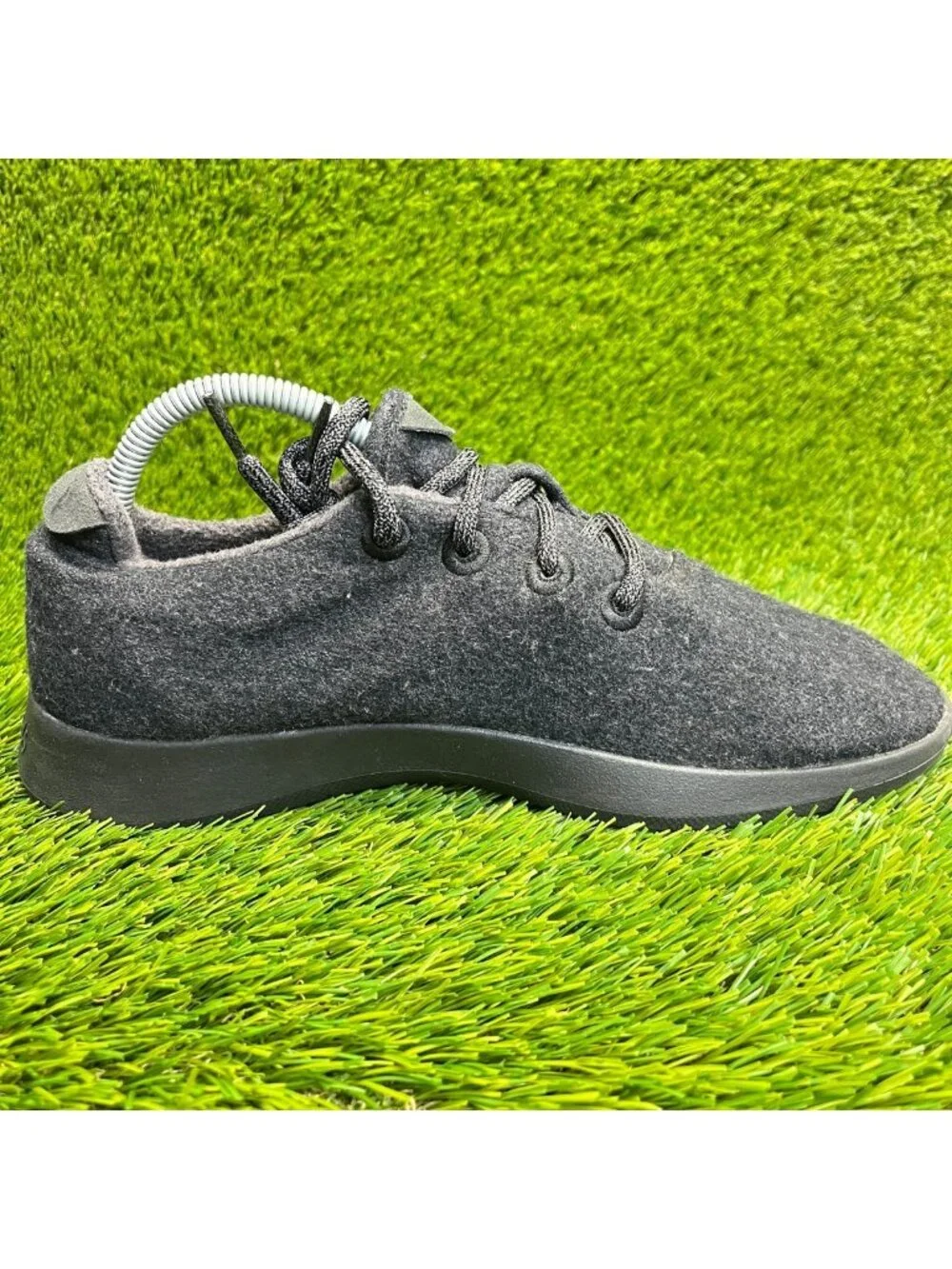 Allbirds Wool Runners Mens Size 9 Black Athletic Running Walking Shoes Sneakers
